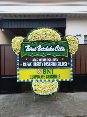 Papan Bunga Duka di Jatiwarna