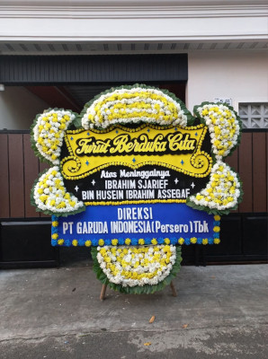 Papan Bunga Duka di Jatiwarna