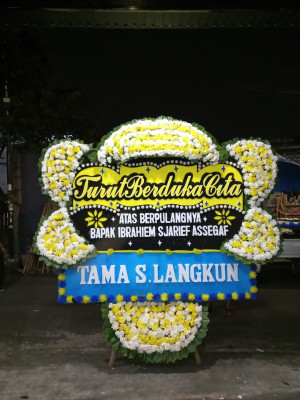 Papan Bunga Duka di Jatiwarna