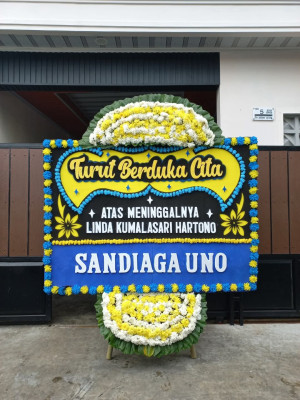 Papan Bunga Duka di Jatiwarna