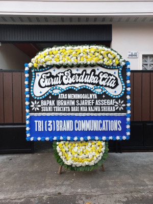 Papan Bunga Duka di Jatiwarna